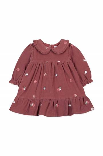 Детское хлопковое платье Tartine et Chocolat цвет розовый mini расклешённое TZ30221 Детское хлопковое платье Tartine et Chocolat цвет розовый mini расклешённое TZ30221