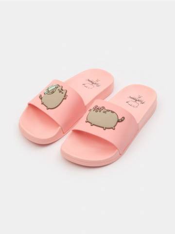Шльопанці Pusheen the Cat - пастельний рожевий Шльопанці Pusheen the Cat - пастельний рожевий
