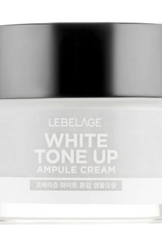 Осветляющий ампульный крем для лица и шеи Lebelage White Tone Up Ampule Cream, 70 мл