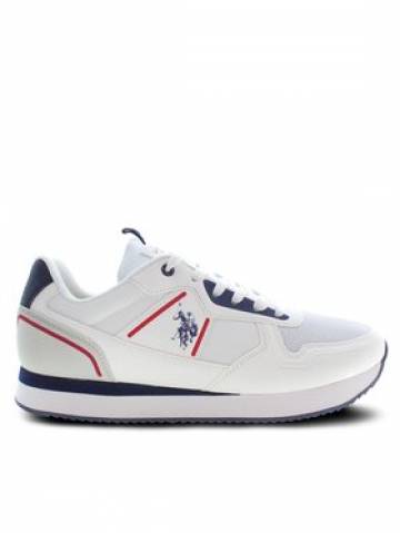 U.S. Polo Assn. Снікерcи Nobil NOBIL004C Білий U.S. Polo Assn. Снікерcи Nobil NOBIL004C Білий