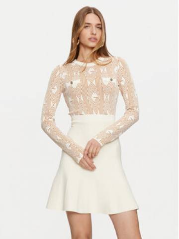 Gaudi Трикотажна сукня 421FD13009 Écru Regular Fit Gaudi Трикотажна сукня 421FD13009 Écru Regular Fit