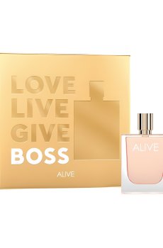Парфюмированный набор женский Hugo Boss Boss Alive (парфюмированная вода, 80 мл + парфюмированная вода, 10 мл)