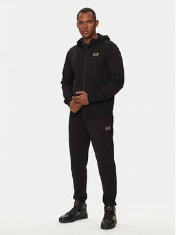 EA7 Emporio Armani Спортивний костюм 8NPV63 PJVRZ 0208 Чорний Regular Fit EA7 Emporio Armani Спортивний костюм 8NPV63 PJVRZ 0208 Чорний Regular Fit
