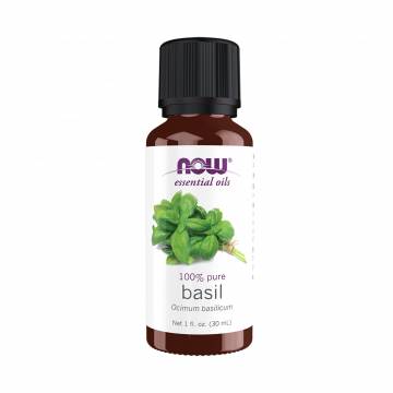 Эфирное масло Now Foods Essential Oils 100% Pure Basil Масло базилика, 30 мл Эфирное масло Now Foods Essential Oils 100% Pure Basil Масло базилика, 30 мл