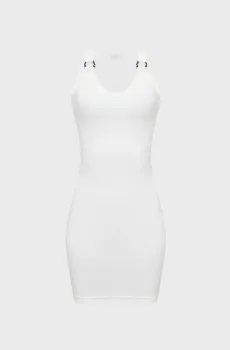 Женское белое платье SL CHRISTINA JEWEL D Белый XS Guess W3GK24.KAQL2