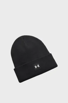 Мужская черная шапка Halftime Beanie Черный ONESIZE Under Armour 1373155-005