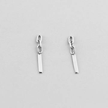Серебряные серьги Minimal ВС-20295-50р/ВС-643р Серебряные серьги Minimal ВС-20295-50р/ВС-643р