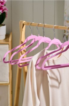 Набір вішаків 10 pack - рожевий