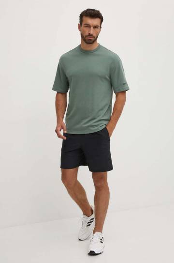 Футболка Reebok Active Collective мужская цвет зелёный однотонная 100075747 Футболка Reebok Active Collective мужская цвет зелёный однотонная 100075747