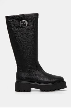 Кожаные сапоги Karl Lagerfeld BURLY BIKER