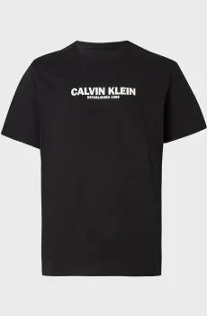 Мужская черная футболка GRAP Черный S Calvin Klein LV04RE820G