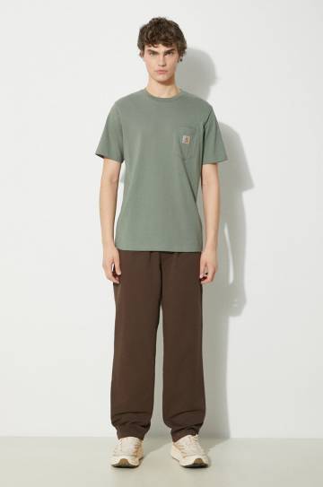 Хлопковые брюки ICECREAM Skate Pant цвет коричневый фасон chinos IC24109 Хлопковые брюки ICECREAM Skate Pant цвет коричневый фасон chinos IC24109