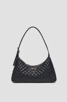 Женская черная сумка Черный ONESIZE Guess HWEQG9.54117;BLA