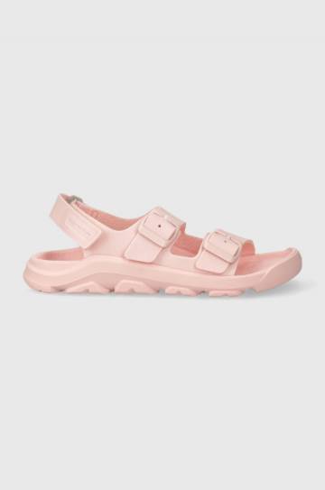 Детские сандалии Birkenstock Mogami AS Kids BF Icy цвет розовый Детские сандалии Birkenstock Mogami AS Kids BF Icy цвет розовый