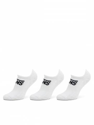 Vans Набір 3 пар чоловічих підслідників Classic Kick VN000F0ZWHT1 Білий Vans Набір 3 пар чоловічих підслідників Classic Kick VN000F0ZWHT1 Білий