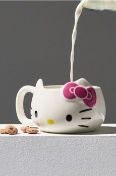 Керамічне горня Hello Kitty - різнобарвний