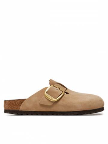 Birkenstock Шльопанці Boston Big Buckle Lenb 1028052 Бежевий Birkenstock Шльопанці Boston Big Buckle Lenb 1028052 Бежевий
