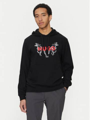 HUGO Світшот Dueleyo 50530580 Чорний Regular Fit HUGO Світшот Dueleyo 50530580 Чорний Regular Fit