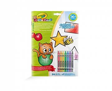 Розмальовка Crayola Mini Kids Кольори та форми (25-2727) Розмальовка Crayola Mini Kids Кольори та форми (25-2727)