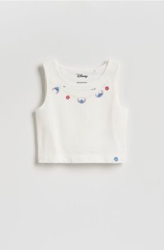 Reserved - Топ Lilo & Stitch - кремовий - 954HT-01X