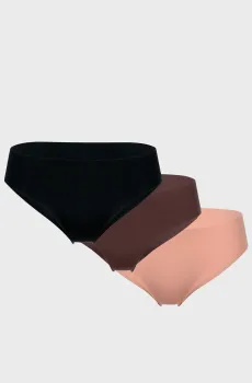 Женские трусики (3 шт) Разноцветный M brabrabra SLZ26702001_(3)
