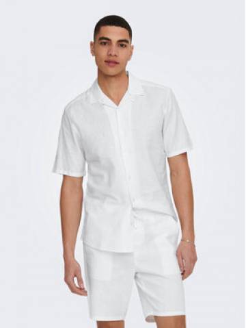 Only & Sons Сорочка Caiden 22025116 Білий Slim Fit Only & Sons Сорочка Caiden 22025116 Білий Slim Fit