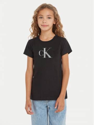 Calvin Klein Jeans Футболка Iridescent IG0IG02433 Чорний Regular Fit Calvin Klein Jeans Футболка Iridescent IG0IG02433 Чорний Regular Fit
