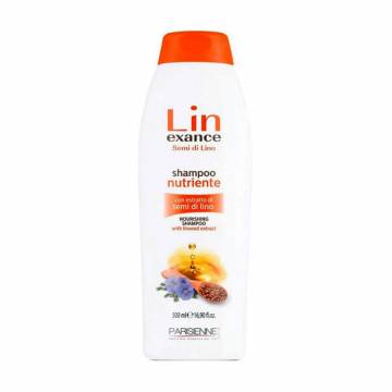 Питательный шампунь для волос Parisienne Lin Exance Semi di Lino Nutriente Shampoo с экстрактом семян льна, 500 мл Питательный шампунь для волос Parisienne Lin Exance Semi di Lino Nutriente Shampoo с экстрактом семян льна, 500 мл