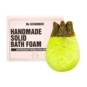 Твердая пена для ванны Mr.Scrubber Ананас в подарочной коробке, 150 г