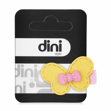 Заколка для волос Dini Hand Made Бабочка с бантиком, 1 шт (d-418) Заколка для волос Dini Hand Made Бабочка с бантиком, 1 шт (d-418)