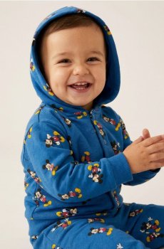 Худі на блискавці Mickey Mouse - mid blue