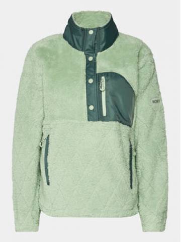Roxy Світшот Alabama Otlr ERJFT04714 Зелений Regular Fit Roxy Світшот Alabama Otlr ERJFT04714 Зелений Regular Fit