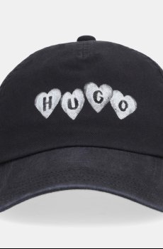 Хлопковая кепка HUGO Cara-Valentine