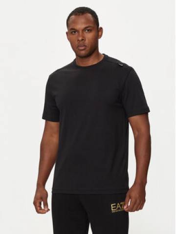EA7 Emporio Armani Футболка 6DPT06 PJFFZ 1200 Чорний Regular Fit EA7 Emporio Armani Футболка 6DPT06 PJFFZ 1200 Чорний Regular Fit