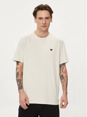 Wrangler Футболка Sign Off 112351234 Écru Regular Fit Wrangler Футболка Sign Off 112351234 Écru Regular Fit