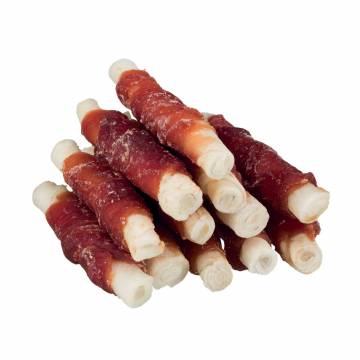 Лакомство для собак Trixie Denta Fun Mini Chewing Rolls для чистки зубов, с уткой, 120 г Лакомство для собак Trixie Denta Fun Mini Chewing Rolls для чистки зубов, с уткой, 120 г