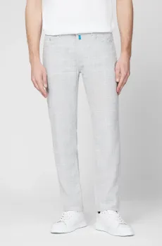 Мужские серые брюки в клетку Серый 32-32 Pierre Cardin PC.-C3 30947.5001