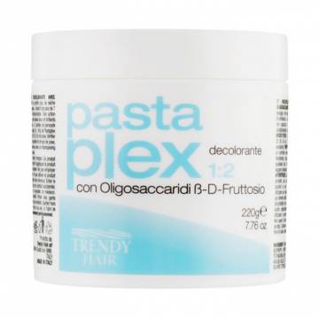 Паста для осветления волос Trendy Hair Pastaplex с олигосахаридами и фруктозой, 220 г Паста для осветления волос Trendy Hair Pastaplex с олигосахаридами и фруктозой, 220 г