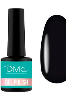 Гель-лак для ногтей Divia Professional Black & White Di1234, BW90, 8 мл