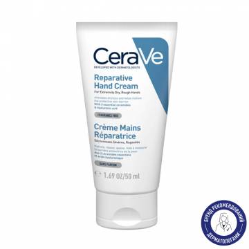 Восстанавливающий крем для очень сухой и огрубевшей кожи рук CeraVe Reparative Hand Cream, 50 мл Восстанавливающий крем для очень сухой и огрубевшей кожи рук CeraVe Reparative Hand Cream, 50 мл