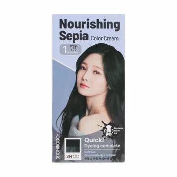 Крем-краска для волос Food A Holic Nourishing Sepia Color Cream 3N Natural Black, 120 г Крем-краска для волос Food A Holic Nourishing Sepia Color Cream 3N Natural Black, 120 г