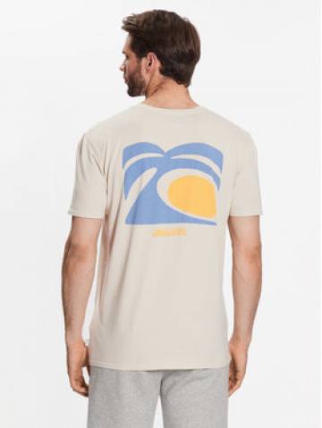 Quiksilver Футболка Arts In Palm EQYZT07249 Бежевий Regular Fit Quiksilver Футболка Arts In Palm EQYZT07249 Бежевий Regular Fit