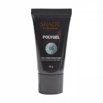 Полигель для ногтей Shade Polygel с шиммером, 16, 30 г Полигель для ногтей Shade Polygel с шиммером, 16, 30 г