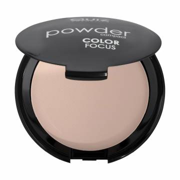 Компактная пудра для лица Quiz Cosmetics Color Focus с зеркалом 02 Nude, 12 г Компактная пудра для лица Quiz Cosmetics Color Focus с зеркалом 02 Nude, 12 г