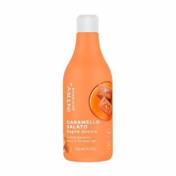 Гель-крем для душа и ванны Intra Salted Caramel Bath & Shower Gel с ферментированным овсом, 450 мл