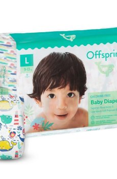 Подгузники Offspring Willy The Whale размер L (9-13 кг), 36 шт