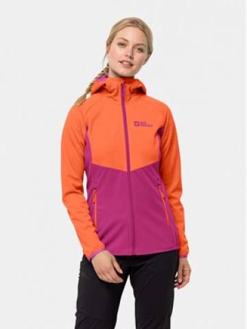 Jack Wolfskin Куртка softshell Go Hike Softshell 1306862 Рожевий Regular Fit Jack Wolfskin Куртка softshell Go Hike Softshell 1306862 Рожевий Regular Fit
