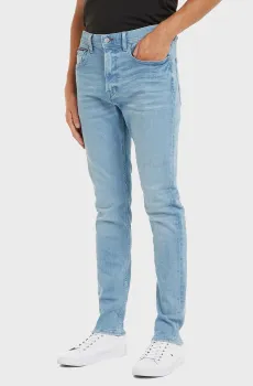 Мужские голубые джинсы TAPERED HOUSTON PSTR HAMPTON IND Голубой 33-34 Tommy Hilfiger MW0MW34518