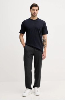 Хлопковая футболка BOSS Green Tee 10