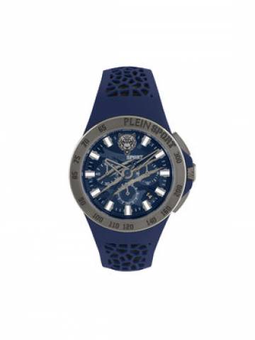Plein Sport Годинник Thunderstorm Chrono PSABA0223 Голубий Plein Sport Годинник Thunderstorm Chrono PSABA0223 Голубий